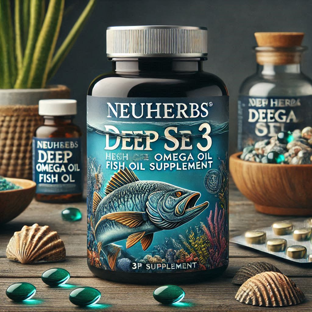 Neuherbs Deep Sea Omega 3 Fish Oil Omega 3 Supplement