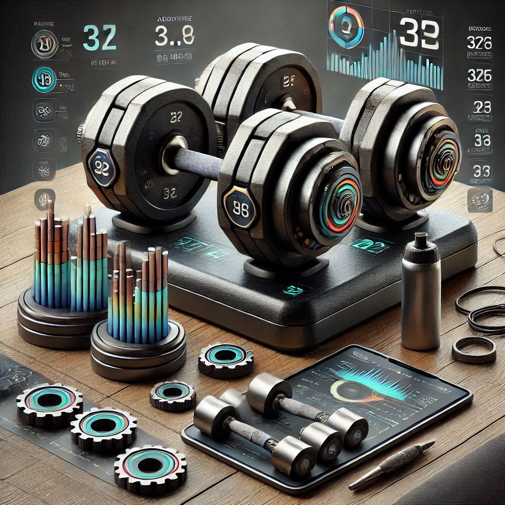 Buy Adjustable Iron Dumbbells Set