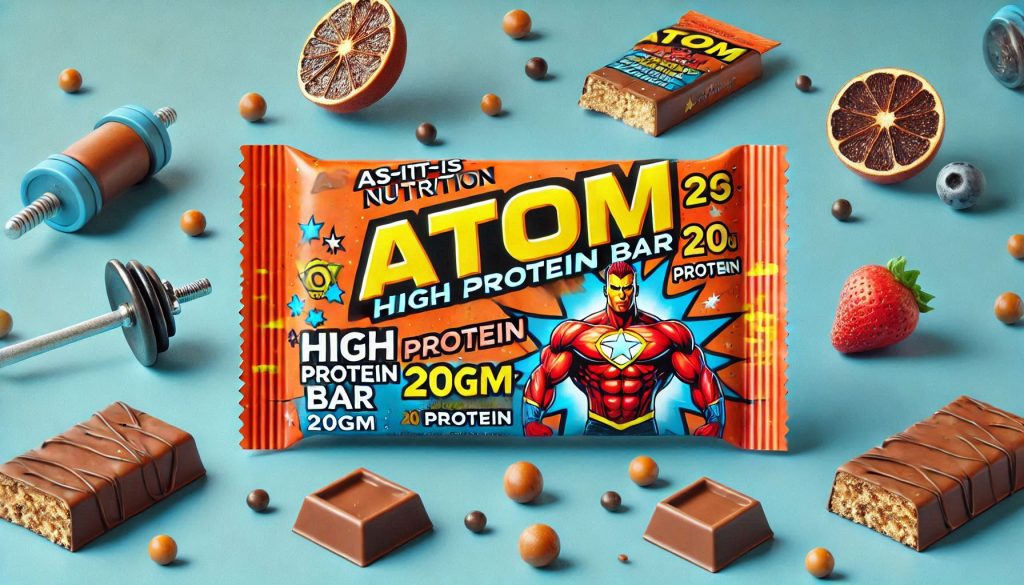 As-it-is Nutrition Atom High Protein Bar 20Gm Protein