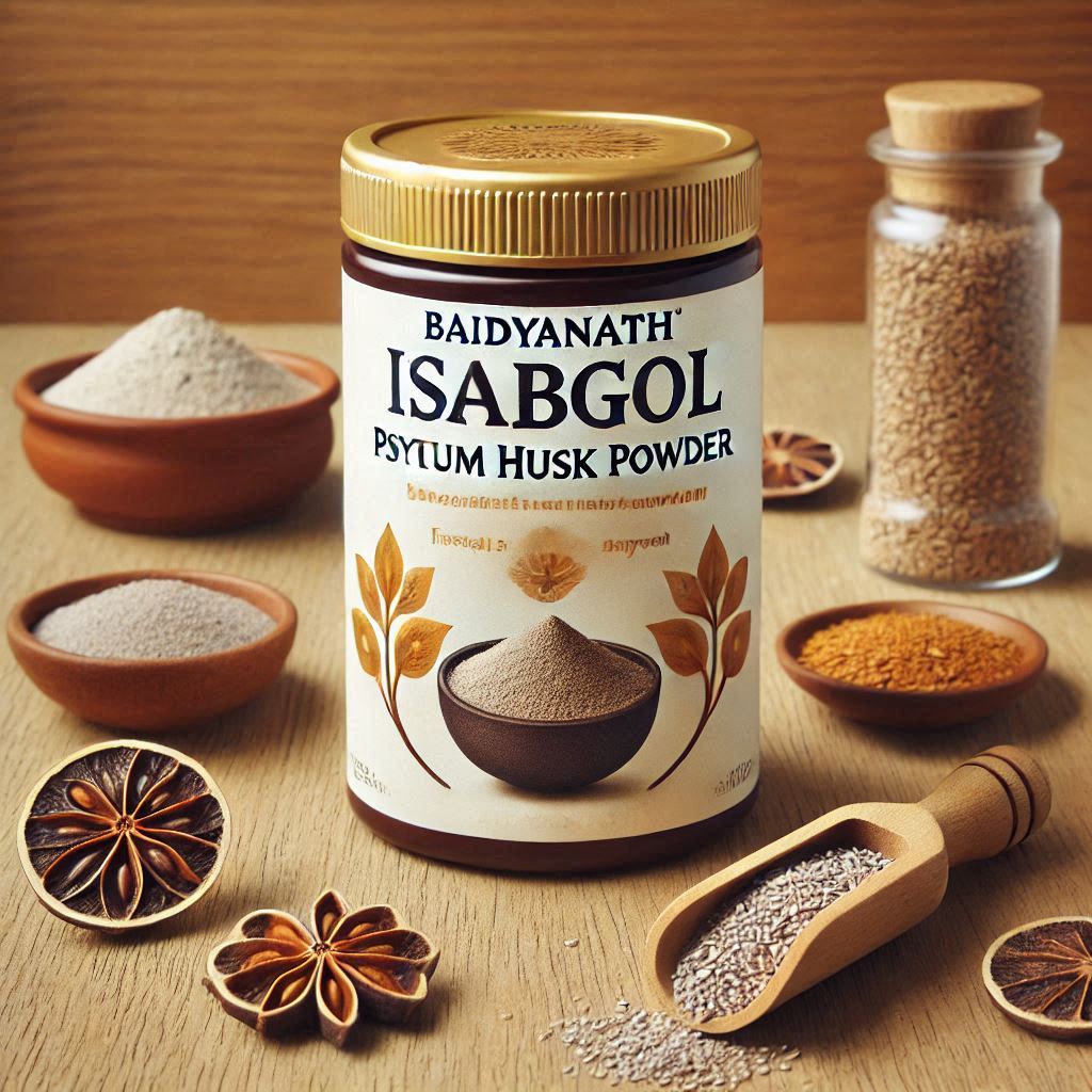 Buy Baidyanath Isabgol – Psyllium Husk Powder – 200gm