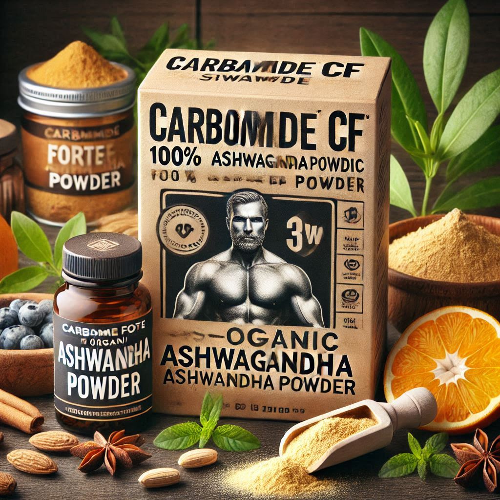 Carbamide Forte CF 100% Organic Ashwagandha Powder