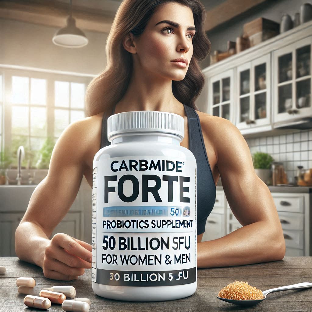 Carbamide Forte Probiotics Supplement 50 Billion CFU for Women & Men