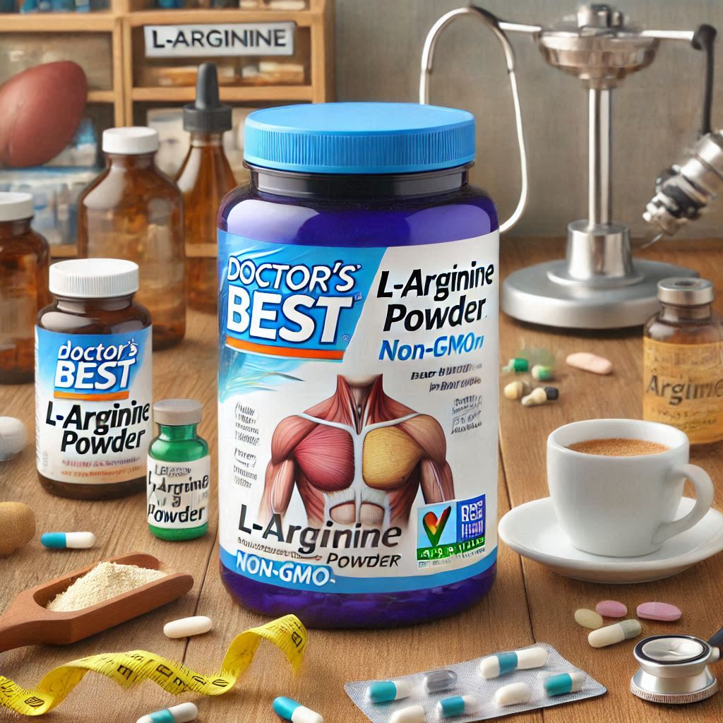 Doctor’s Best L-Arginine Powder, Non-GMO