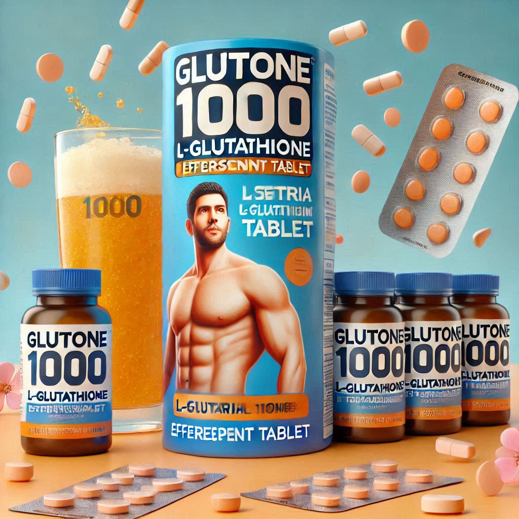 GLUTONE 1000 Setria L-Glutathione Effervescent Tablet