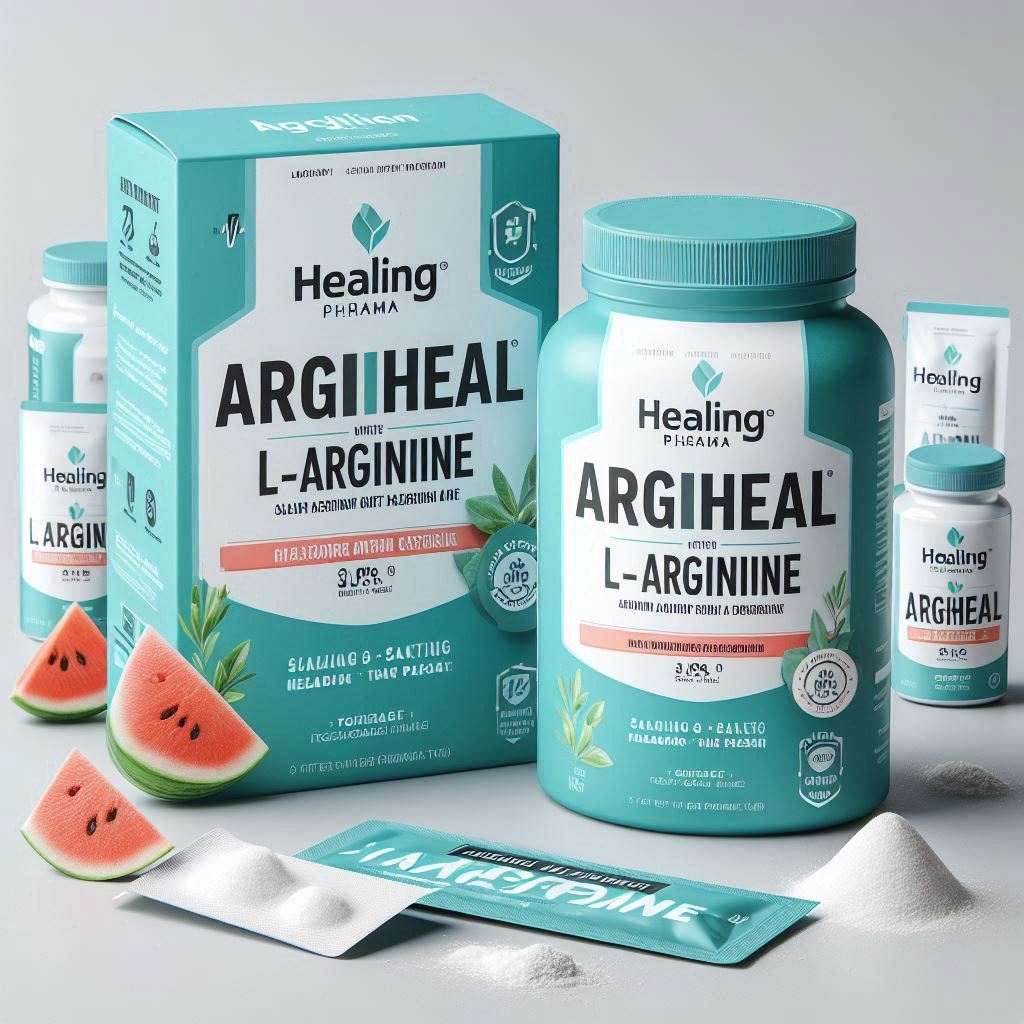 Healing Pharma – ARGIHEAL L-Arginine Powder Sachets – Sugar Free