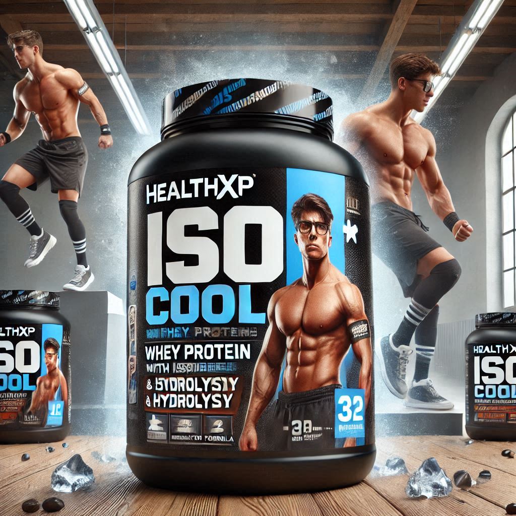 HealthXP Iso Cool, Whey Protien with Isolate and Hydrolysate Formula