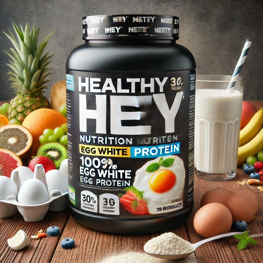 HealthyHey Nutrition 100% Egg White Protein