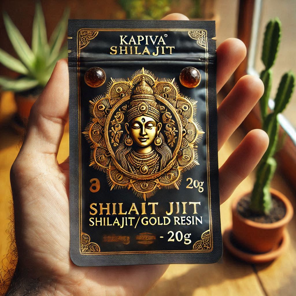 Buy Kapiva Shilajit/Shilajeet Gold Resin – 20g