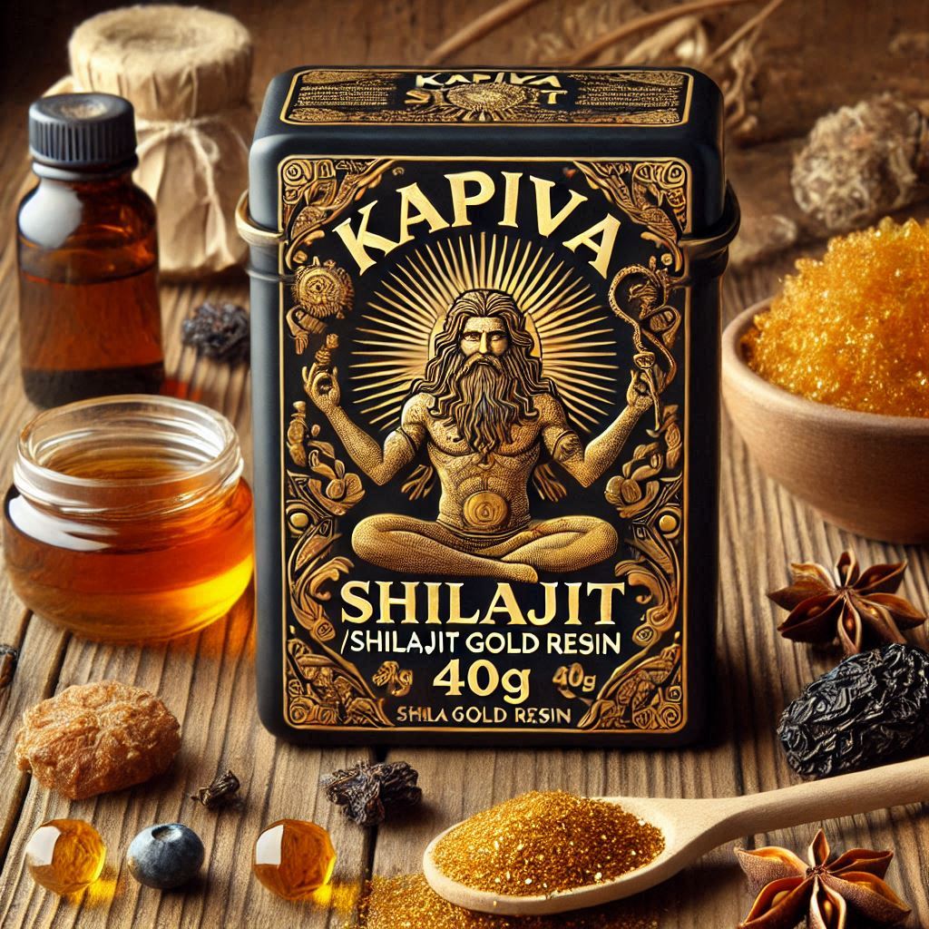 Kapiva Shilajit/Shilajeet Gold Resin – 40g
