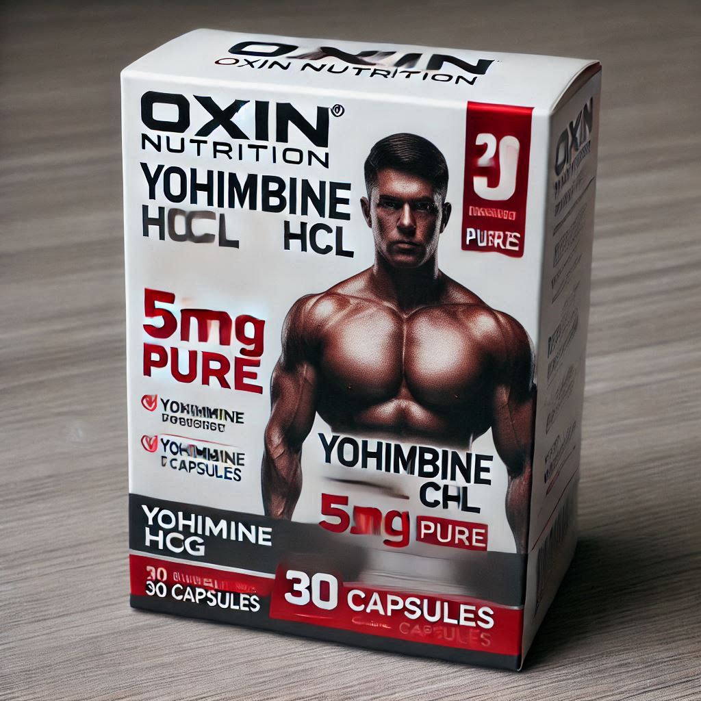 Oxin Nutrition Yohimbine HCL 5mg Pure