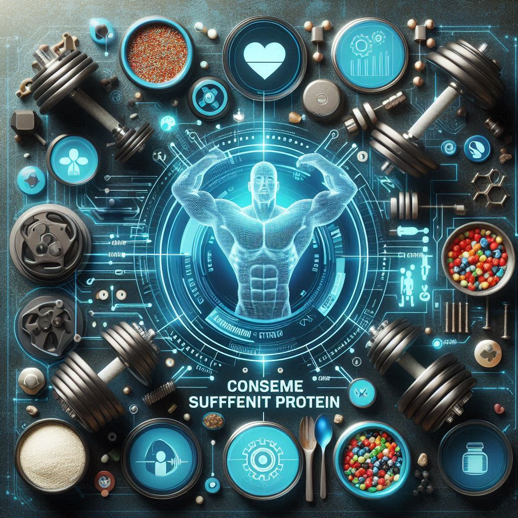 fitness tips for increasing bicep muscle : Consume Sufficient Protein