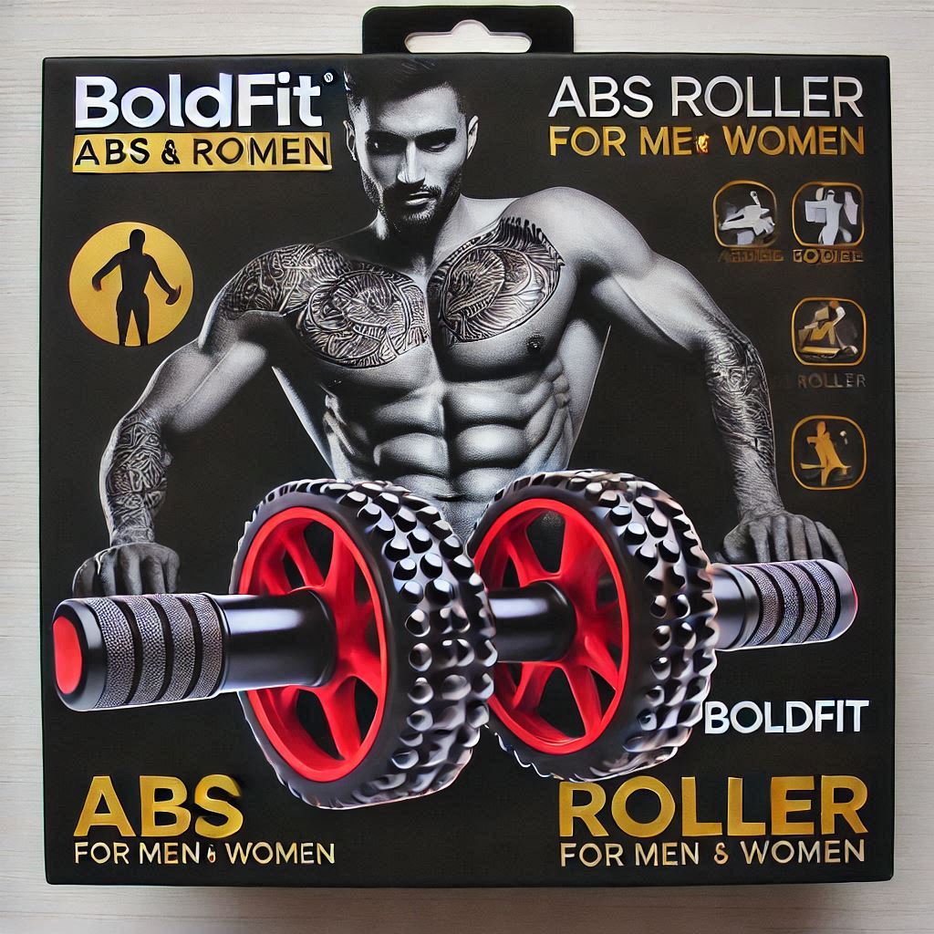 Boldfit Abs Roller for Men & Women 