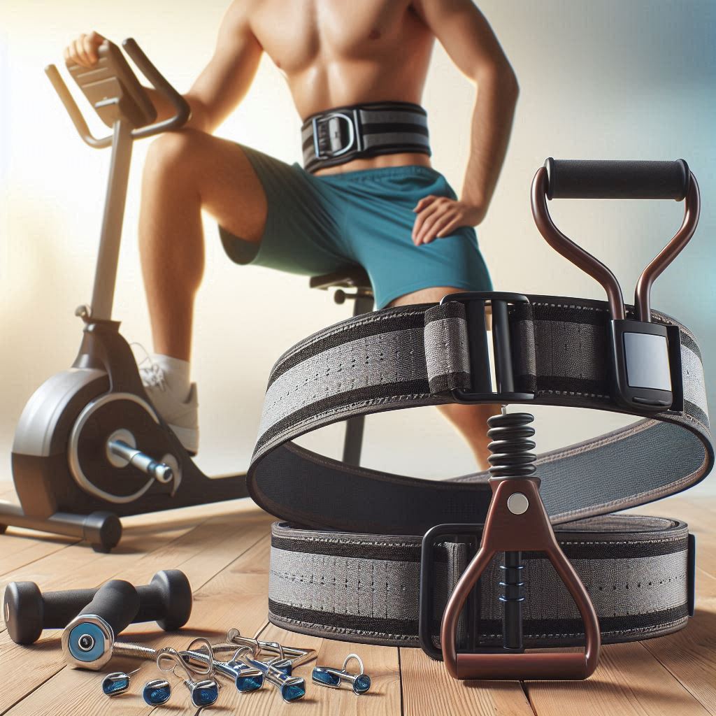  Exercise Belt Fitness Bike for Weight Loss