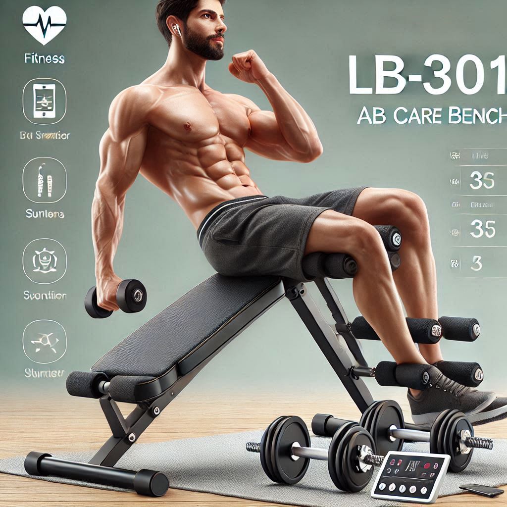 Fitness LB-301 AB Care Bench for Home Gym Workout