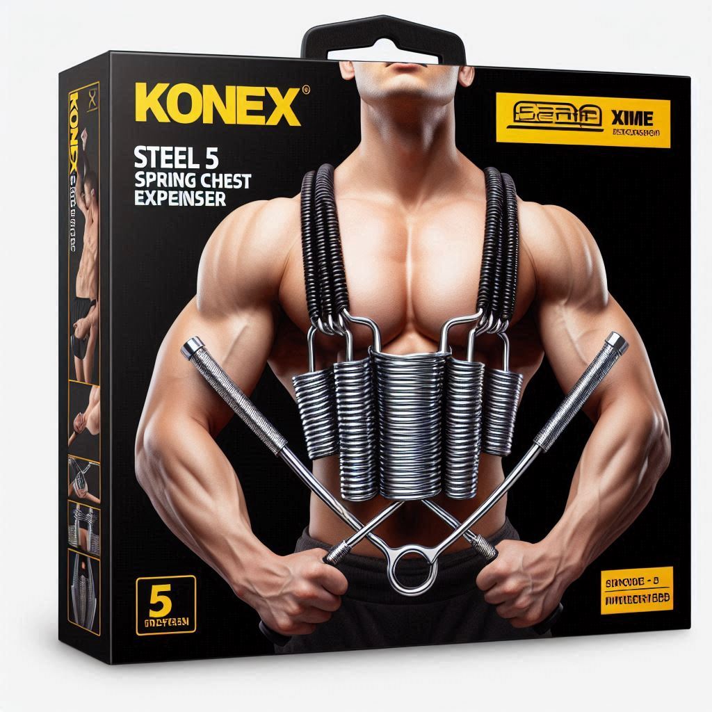 Buy Steel 5 Spring Chest Expander At Online Best Price
