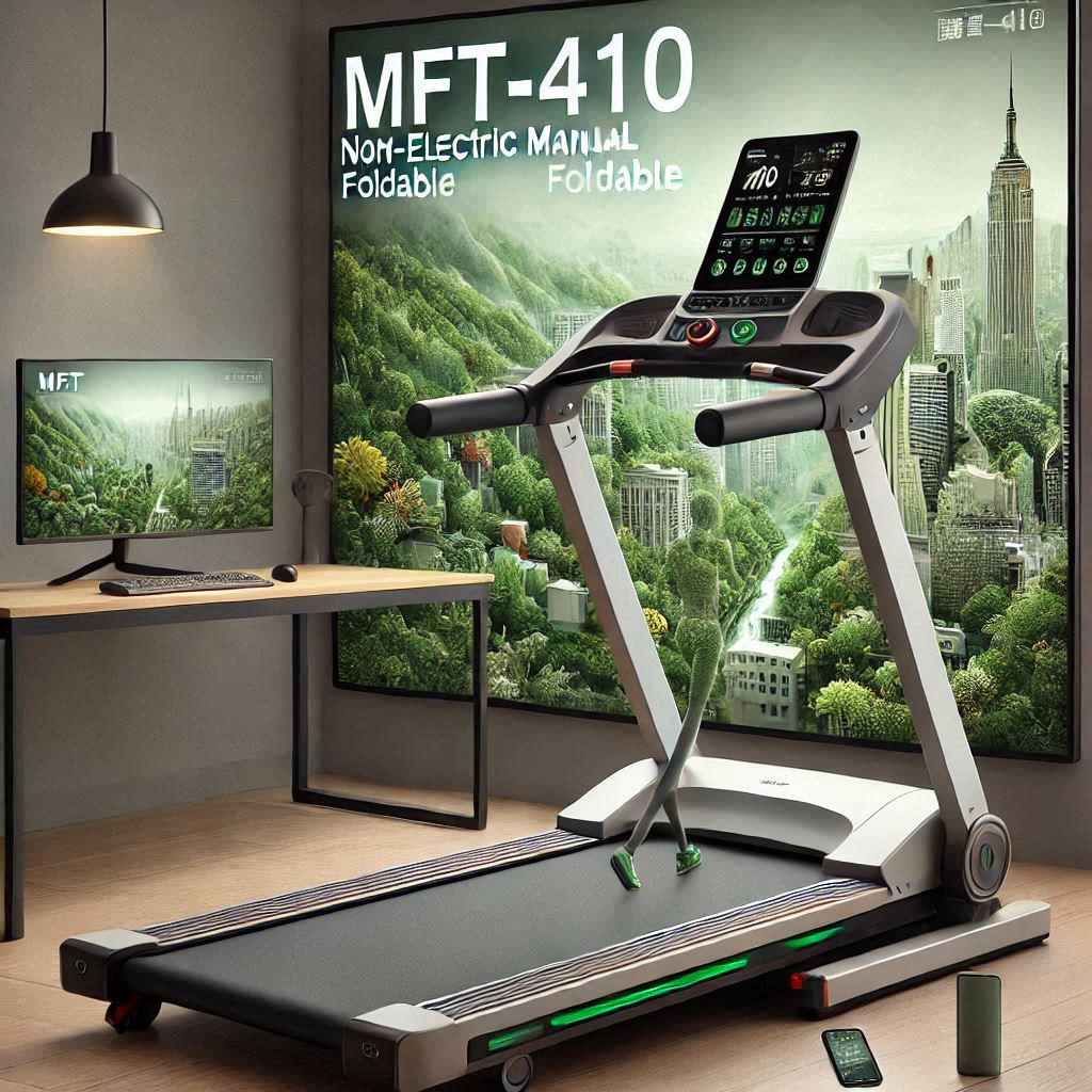 Buy MFT-410 Non-electric Manual Treadmill Foldable At Online Best Price
