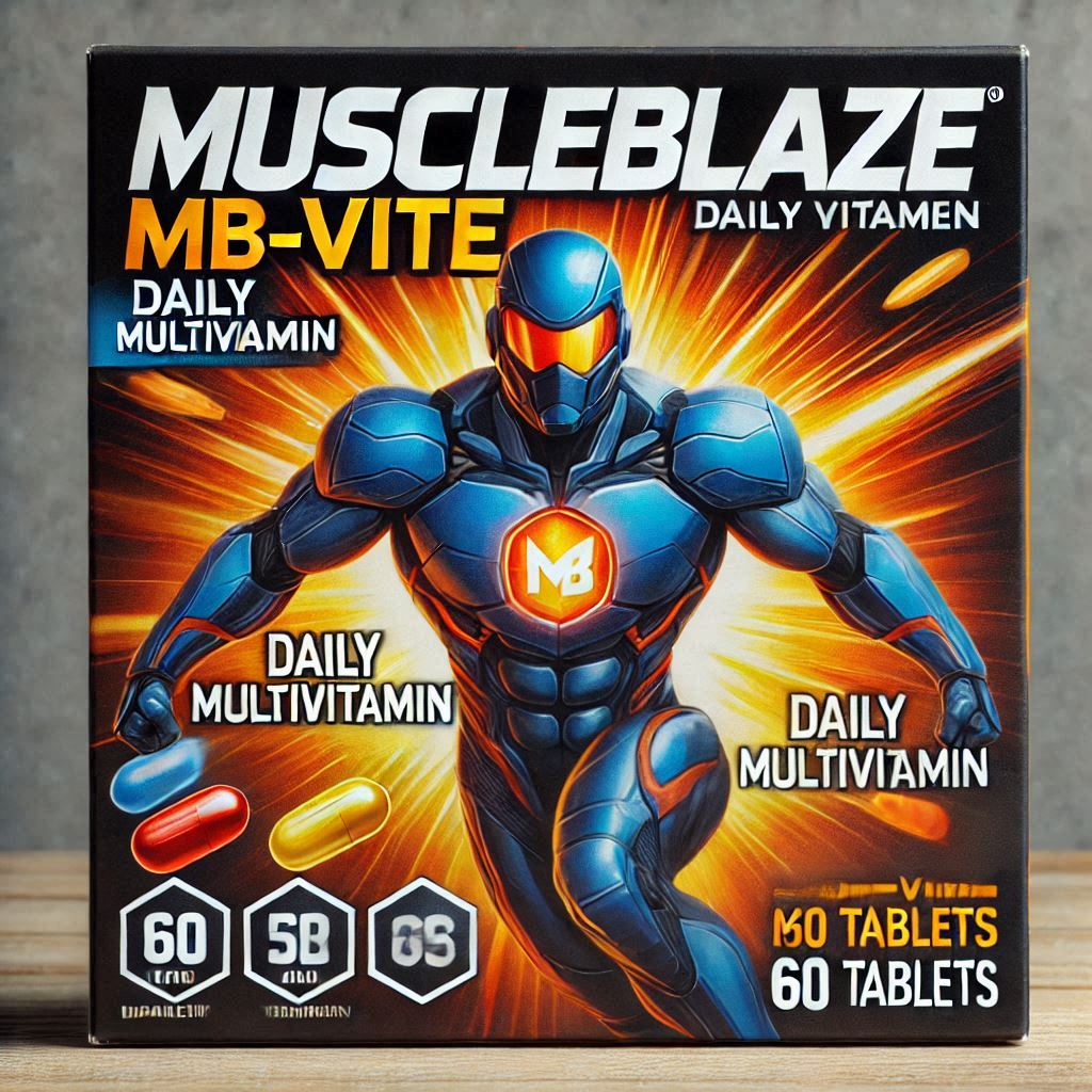 MuscleBlaze MB-Vite Daily Multivitamin (60 Tablets) 