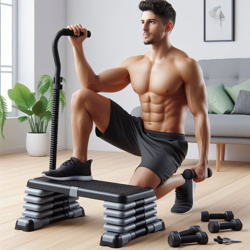 Polypropylene Adjustable Home Gym Exercise Fitness Stepper